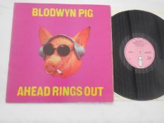 Blodwyn Pig - Ahead Rings Out UK record LP ILPS 9101 0- A and B_2 VG The vinyl is in Very Good
