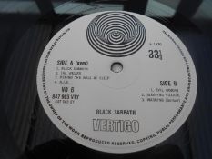 Black Sabbath - Black Sabbath UK 1st press record LP V06 847903 VTY 1Y-1 and 2Y-1 EX + The vertigo