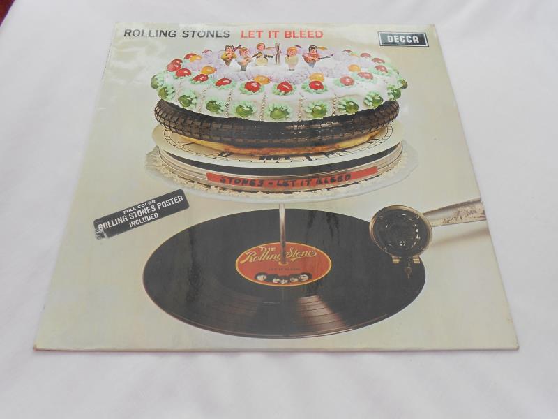 Rolling Stones - Let It Bleed UK 1st press LK 5025 XARL 9363 P-1A and XARL 9364 P-1A VG+ The vinyl - Image 2 of 9