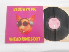 Blodwyn Pig - Ahead Rings Out UK record LP ILPS 9101 0- A and B_2 EX The vinyl is in excellent