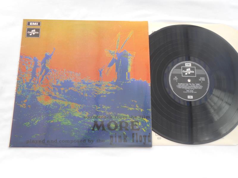 Pink Floyd ? More UK 1969 LP record SCX 6346 YAX 3868-4 and YAX 3869-1G VG+ The vinyl is in very