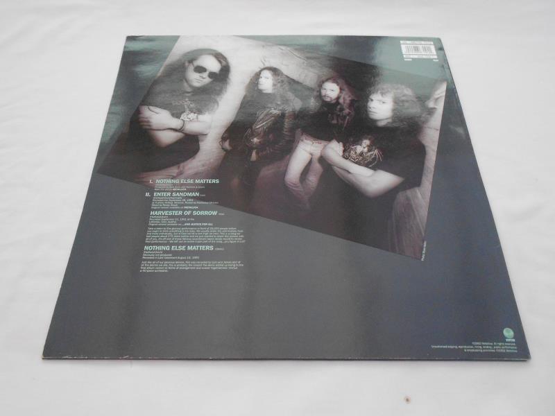Metallica ? Nothing Else Matters UK 12? record METAL 1012 A-1 and B-1 SNA Logo NM The vinyl is in - Image 5 of 10