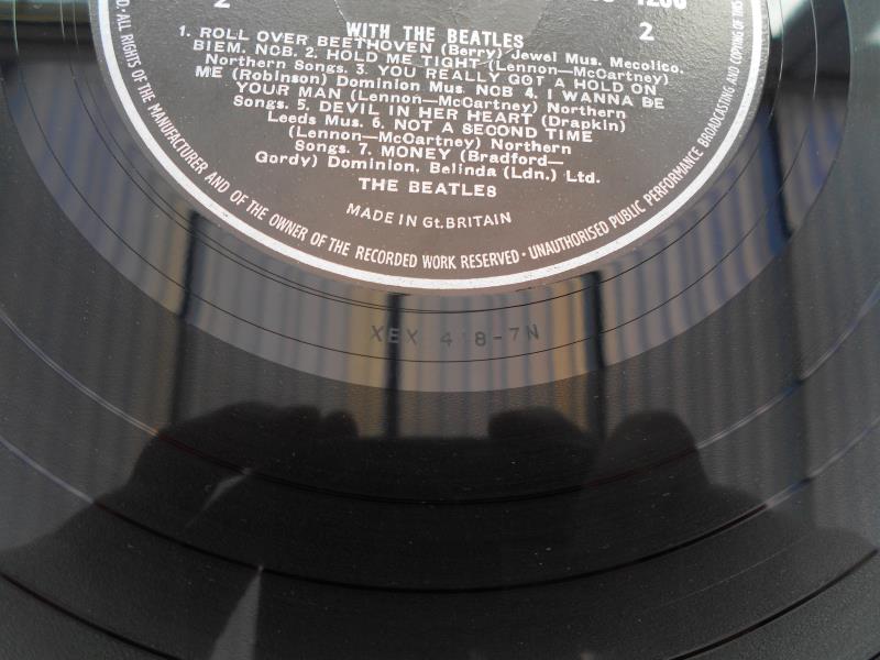 The Beatles ? With the Beatles. UK record LP PMC 1206 XEX 447-7N and 448-7N EX+ The vinyl is in - Image 10 of 12