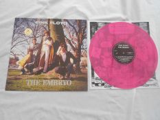 Pink Floyd - The Embryo The Singing Pig TSP 020 Pink record Rare LP Ex The vinyl is in excellent