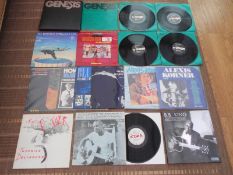 Collection of Blues / Jazz LP?s X 12 VG++ to EX Mostly Excellent The collection includes the Genesis