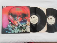 Amon Duul 11 Dance of the Lemmings UK 1 st press record LP UAD 600003/4 A-1U B-1U A-1U & B-1U EX