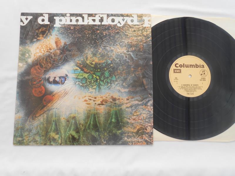 Pink Floyd ? A Saucerful of Secrets UK LP Record SCX 6258 YAX 3633-3 and 3634 6-1 EX The vinyl is in