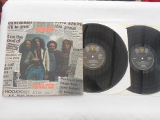 Hookfoot ? Headlines UK Double LP record DJLMD 8013 A-2X / B-1X and C-1X D-2X EX+ Both vinyls are in