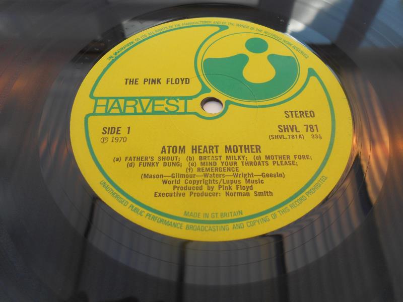 Pink Floyd ? Atom Heart Mother. UK 1st press record LP SHVL 781 A-1G and B-1G NM The vinyl is in - Image 9 of 13