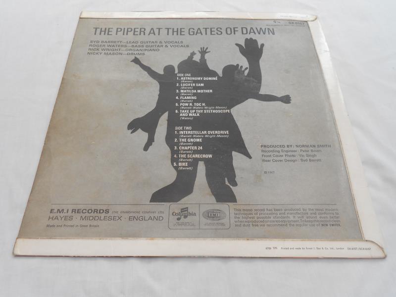 Pink Floyd - Piper at the Gate of Dawn UK LP record SX 6157 The vinyl is only in Good condition as - Image 5 of 8