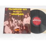 Ginger Baker Fela Ransome-Kuti UK 1st press LP record SLAZ 1023 YEEX 154-1 and 155-1 VG+ The vinyl