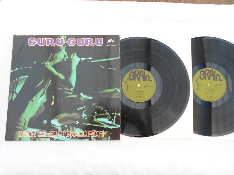 Guru Guru ? Der Elektrolurch German 1st press LP 2/1057 1974 S1 S2 S3 and S4 NM Both vinyls are in