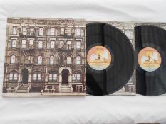 Led Zeppelin ? Physical Graffiti German double LP SS K 89400 1975 A2 B2 C3 and D2 NM Both vinyls are