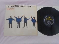 The Beatles - Help UK LP Record 1st press PMC 1255 XEX 549 2 and XEX 550 2 1965 Ex+ The vinyl is