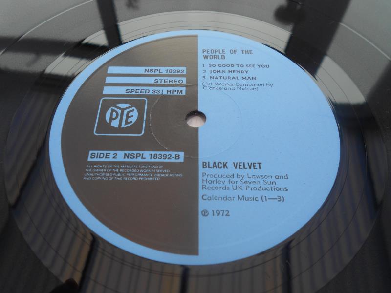 Black Velvet - People of the World. UK 1st press record LP NSPL 18392 A-3-G and B-1-G N/M The - Image 9 of 10