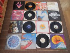 Collection of Rock Prog Rock LP?s X 10 The vinyls are mostly in EX condition condition . The sleeves