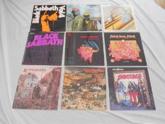 Collection of original Black Sabbath Vinyl LPs. X 9. Pretty much all UK releases. In Excellent