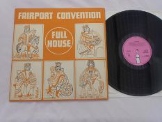 Fairport Convention - Full House UK 1st press Textured sleeve ILPS 9130 A-3-1-1 and B-3-1-1 Ex The