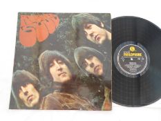 The Beatles - Rubber Soul UK Record LP PMC 1267 XEX 579-5 XEX 580-5 EX+ The vinyl is in excellent