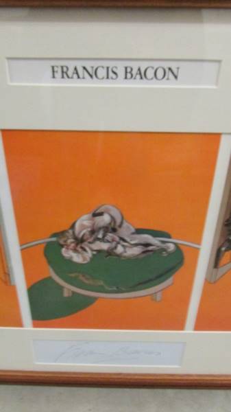 Francis Bacon (1909-1992) Triptych print (triple gatefold) 'Studies of the human body' - Image 3 of 4