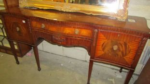 A good quality mahogany side board. COLLECT ONLY.