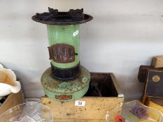An old Primas stove & 1 other heater