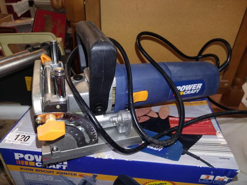 A boxed biscuit jointer, in 'as new' condition. - Image 2 of 2