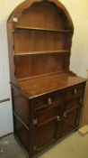 A two door oak dresser, COLLECT ONLY.