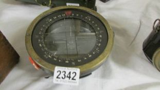 A ship's compass, type P10, No. 12043T.