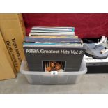 A quantity of LP records including Abba, Orchestral & Bing Crosby etc.