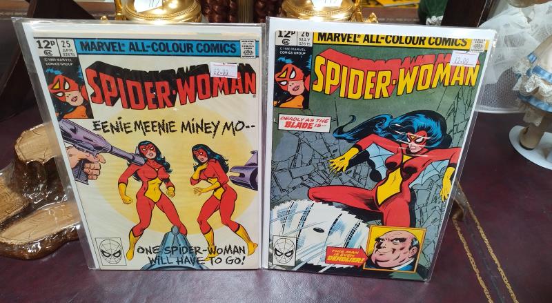 A collection of bronze age/ 1980 marvel comics including The Champions 4,5,6, The Spider Woman 5, - Image 6 of 6