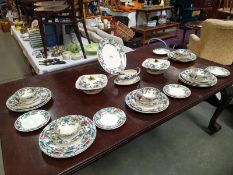 A 39 piece Royal Cauldon dinner service.