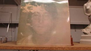 John Lennon 'Imagine' YEX899-1U, YEX866-2U with poster. Record Grade Excellent - near mint.