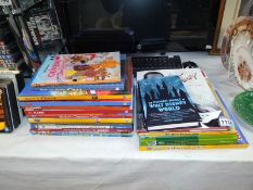 A selection of Disney hardback books