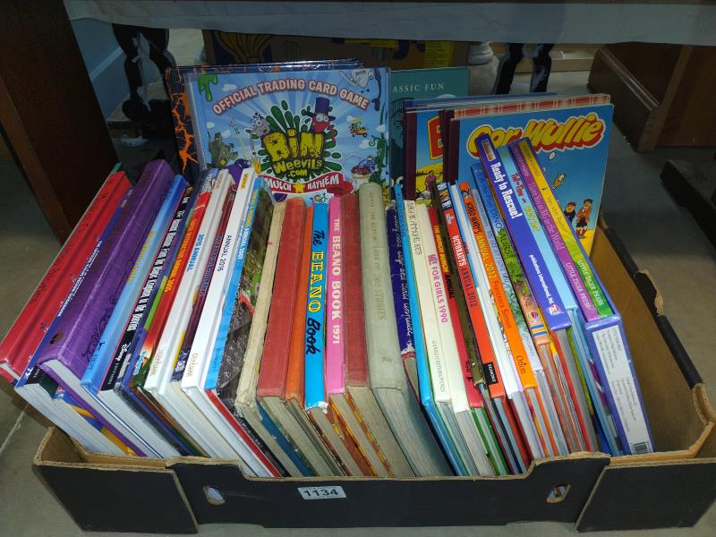 A good selection of children's books and annuals