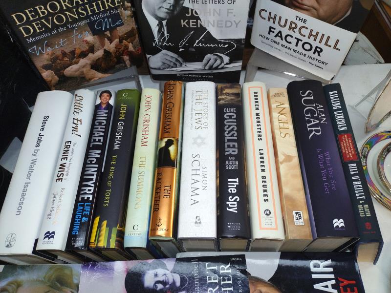 A good selection of hardback books etc including Thatcher, Kennedy, Johnson, Blair etc - Image 3 of 3