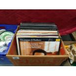 A quantity of LP records including Mozart, Liszt & Chopin etc.