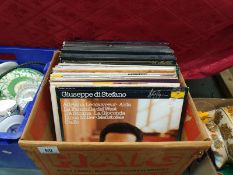 A quantity of LP records including Mozart, Liszt & Chopin etc.