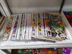 A quantity of marvel comics including 23 x Iron Man, Daredevil, Fantastic Four etc