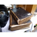 2 personalised copies of the bible 1804 & 1844