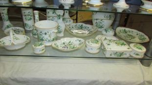 Approximately 25 Staffordshire Kowloon pattern table ware. COLLECT ONLY.