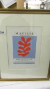 Henri Matisse (1869-1954) Plate signed lithographic print 'Berggruen & Cie' Paris 1952