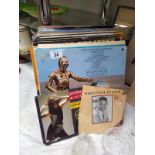 A quantity of records including Elvis & Glen Miller etc.