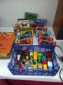 A box of play worn match box and Diecast and boxed others.