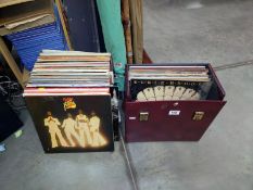 A case of records and more including Slade inflame, Shadows hits.