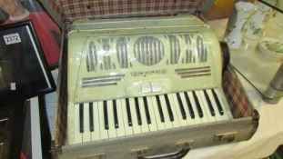 A good quality cased piano accordion. COLLECT ONLY,