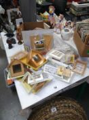 A good large lot of dolls house furniture.