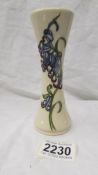 A Moorcroft Bluebell Harmony vase, Shape 344/6 by Kerry Goodwin.