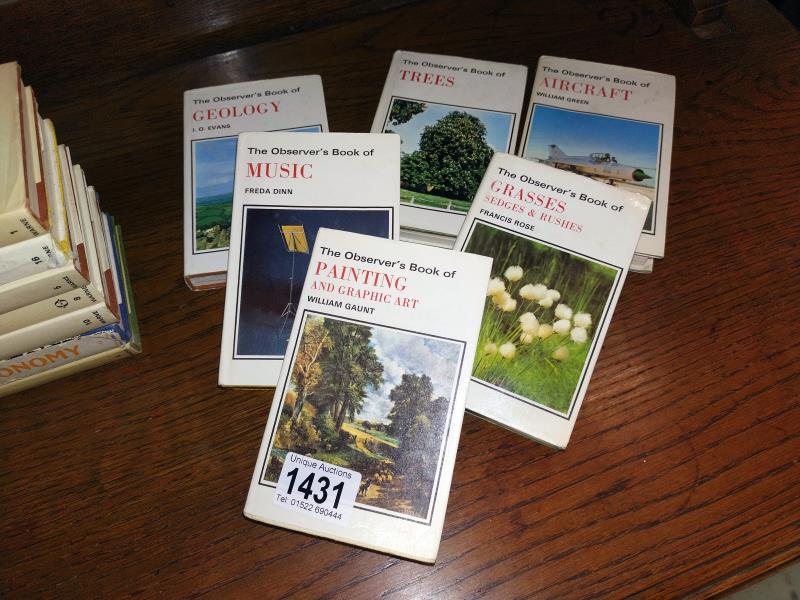 A good selection of observer books including aircraft, tree's and geology etc - Image 4 of 4