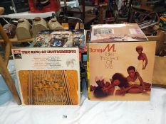 A quantity of LP's including Michael Jackson, limited edition